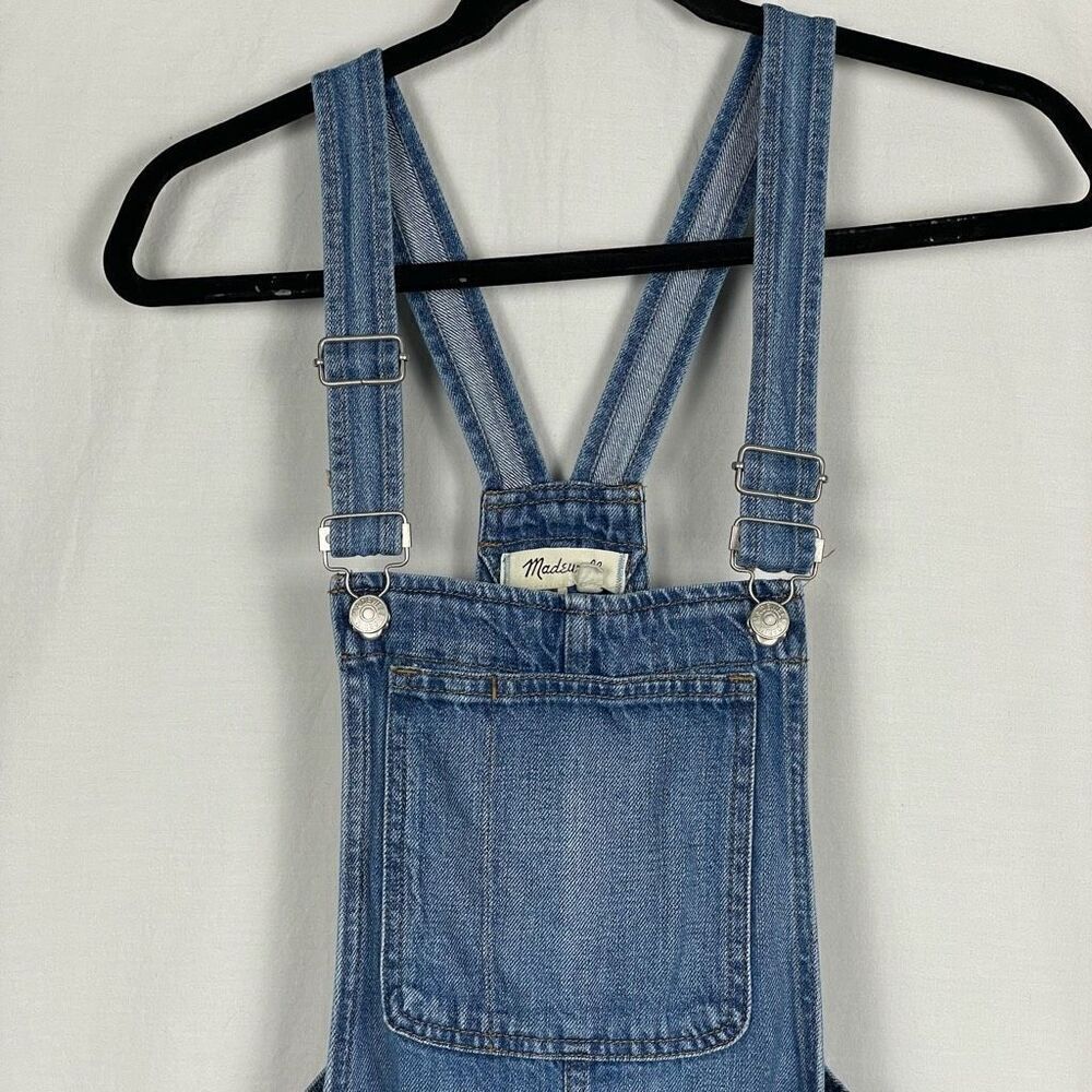 Madewell Adirondack Short Overalls Denville Wash - Woman’s XXS - Picture 3 of 7